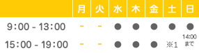 診療時間